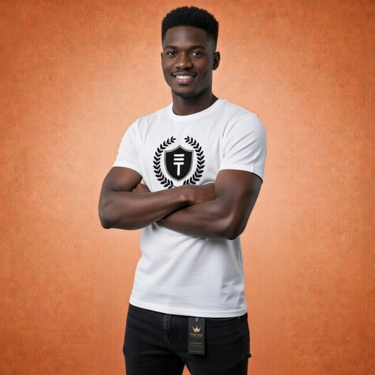 Théard Shield T-Shirt – White Edition