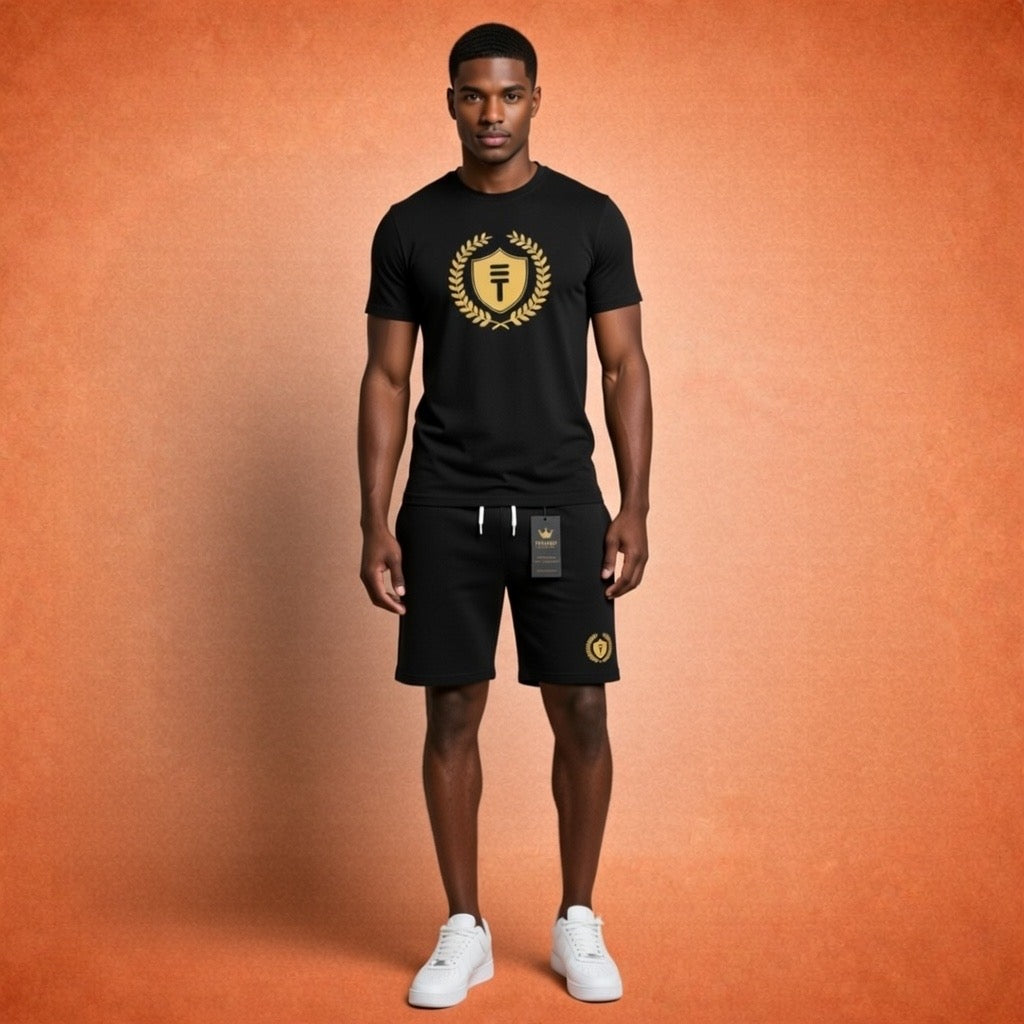 Théard Shield VIP GOLG Luxury Tee & Short Set