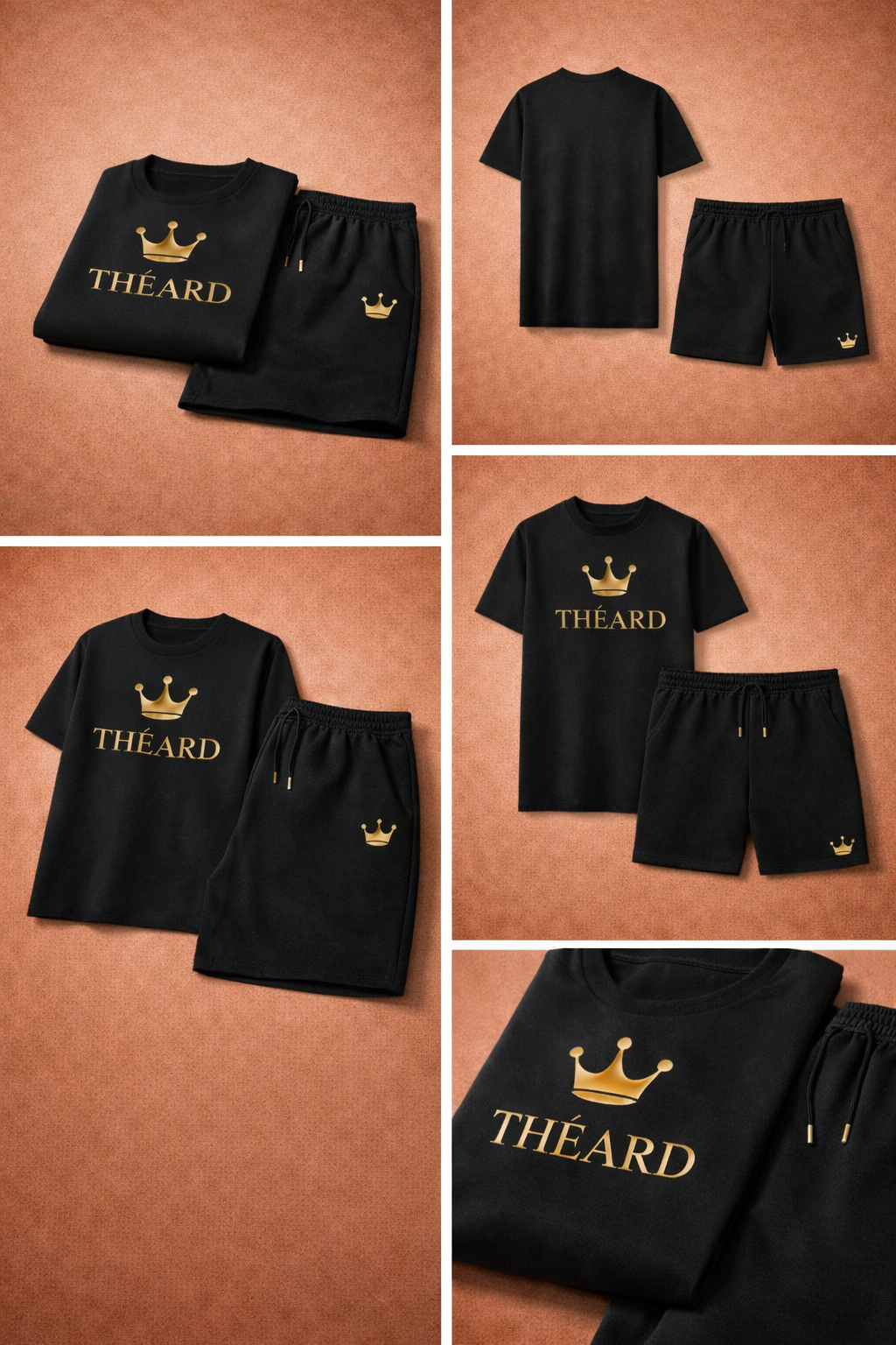 Théard Crown VIP Black & Gold Set