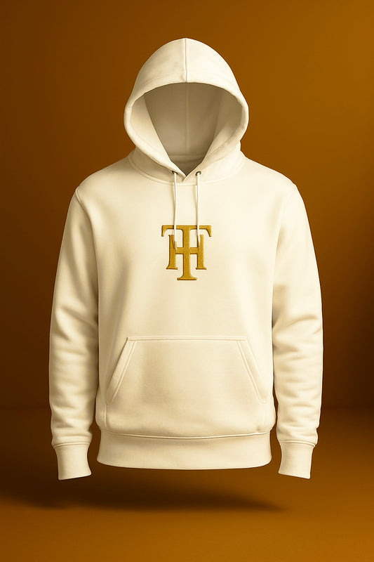 Ivory Monogram Hoodie – Théard Royal Collection