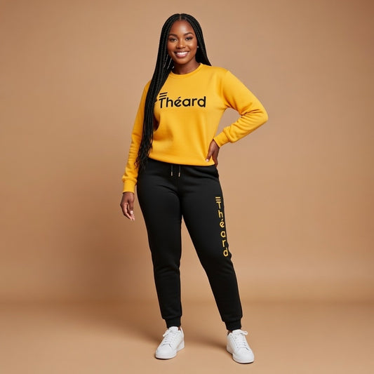 Théard Classic Sweatsuit – Gold & Black Edition