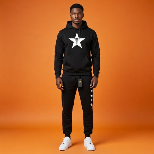 Théard Star Sweatsuit Set –Star  Luxury Streetwear