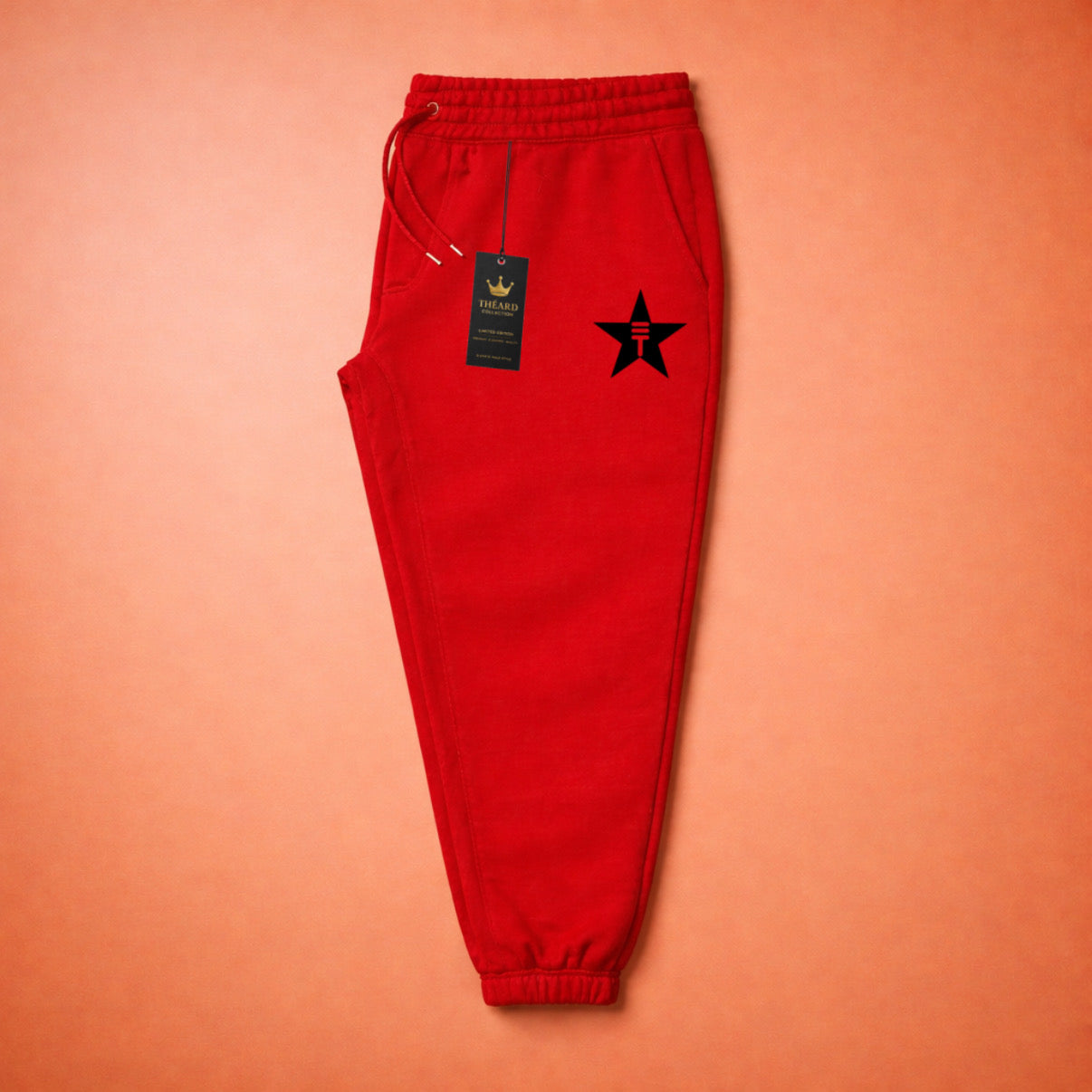 Théard Collection Star Joggers – Red