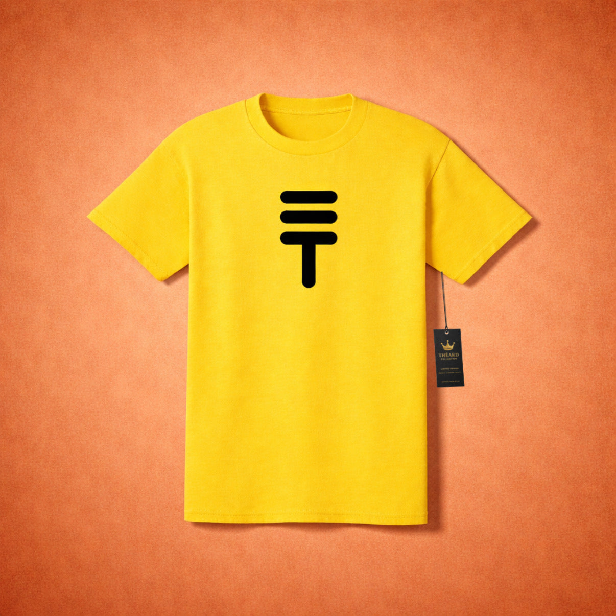 Théard Icon T-Shirt (Sun Yellow/Black)