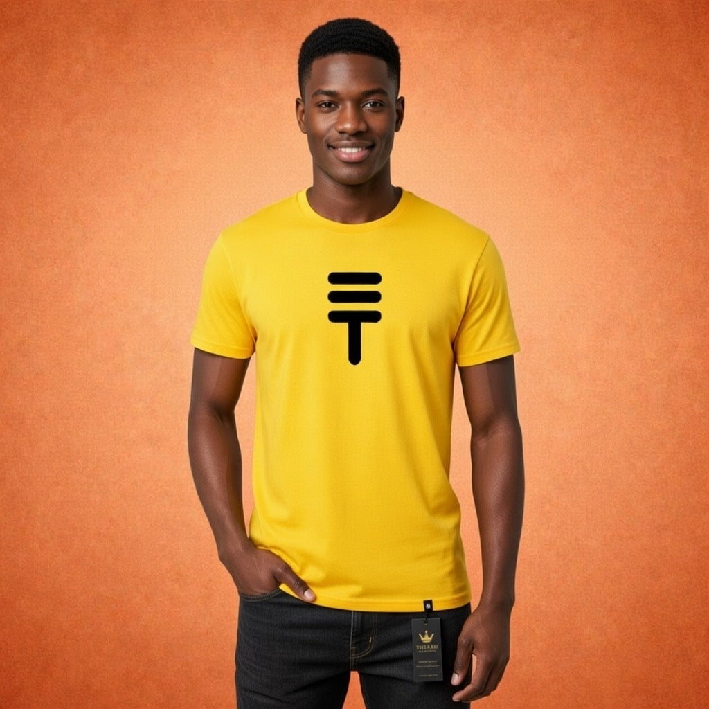 Théard Icon T-Shirt (Sun Yellow/Black)