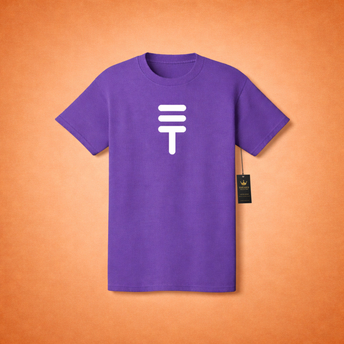 Théard Icon T-Shirt (Royal Purple/White)