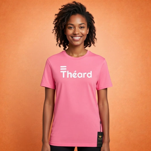 Théard Classic T-Shirt (Blush Pink/White)