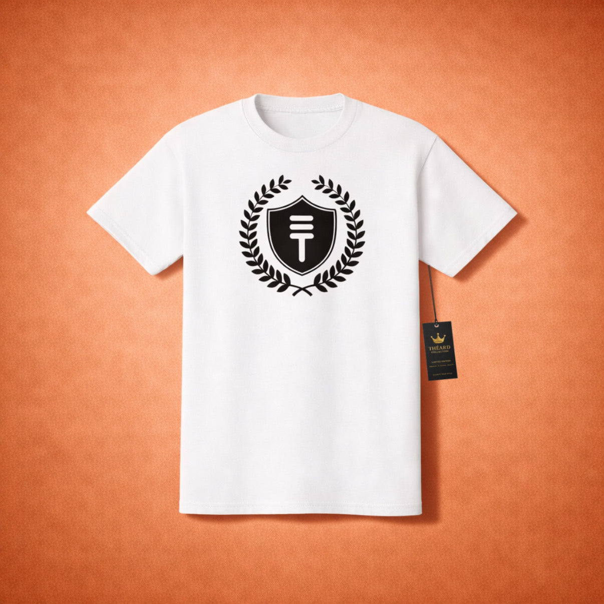 Théard Shield T-Shirt – White Edition