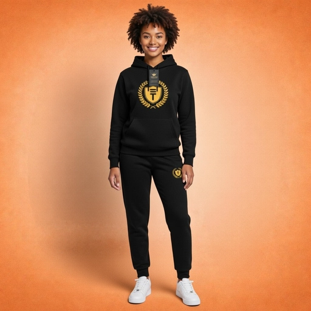 Théard Shield VIP Luxury Hoodie & Jogger GOLG Set | Unisex Streetwear