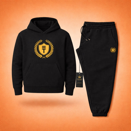 Théard Shield VIP Luxury Hoodie & Jogger GOLG Set | Unisex Streetwear
