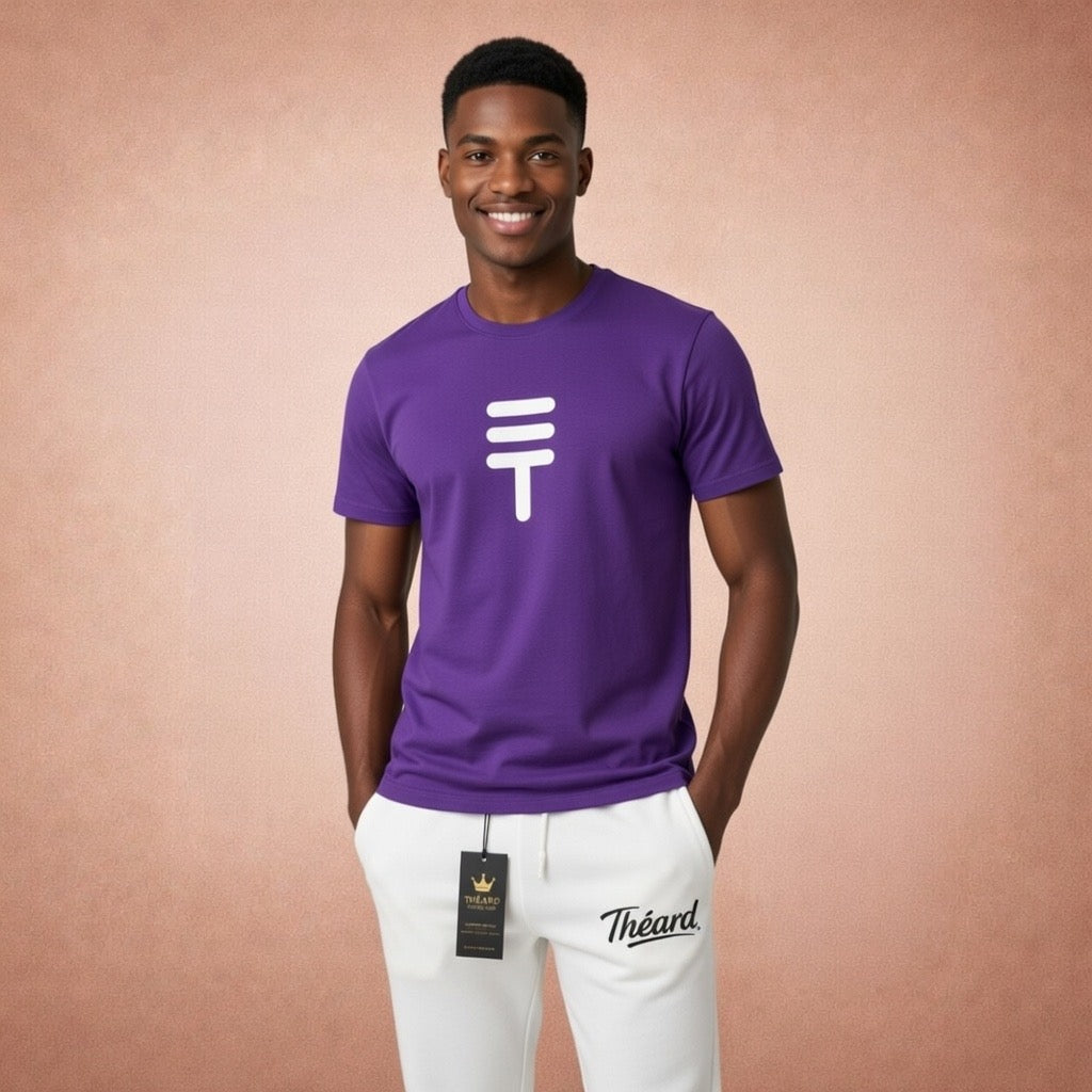 Théard Icon Purple & White Set