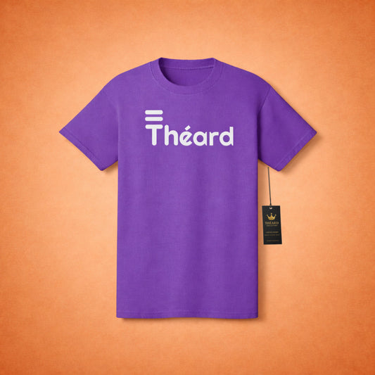 Théard Classic T-Shirt (Royal Purple/White)